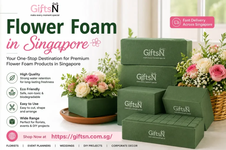Flower Foam in Singapore