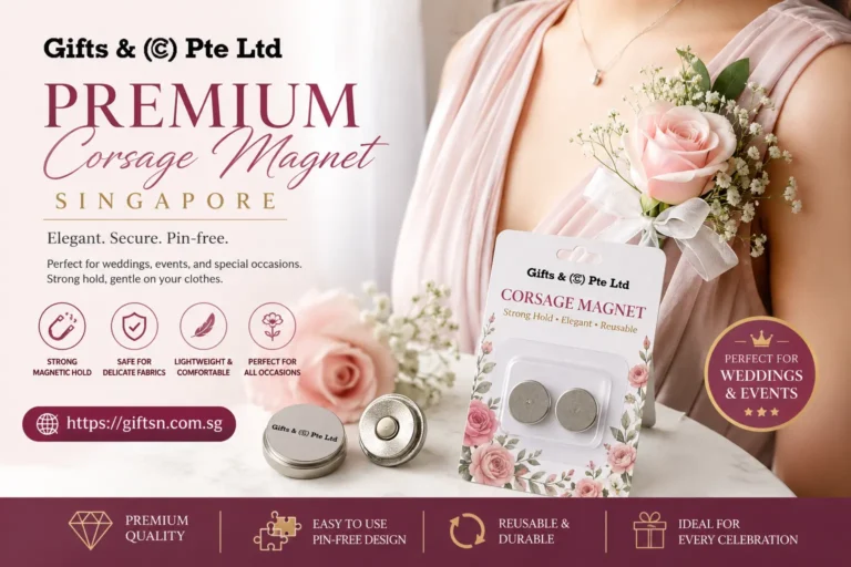 Corsage Magnet Singapore