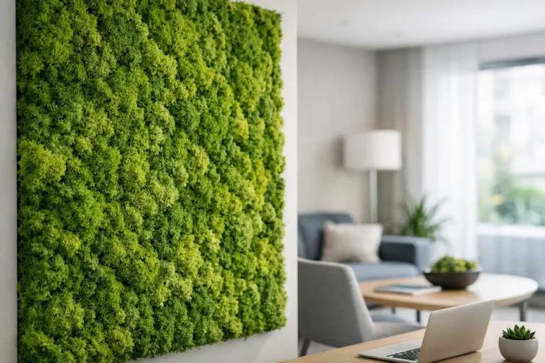 Preserved Moss Wall Panels for Modern Spaces