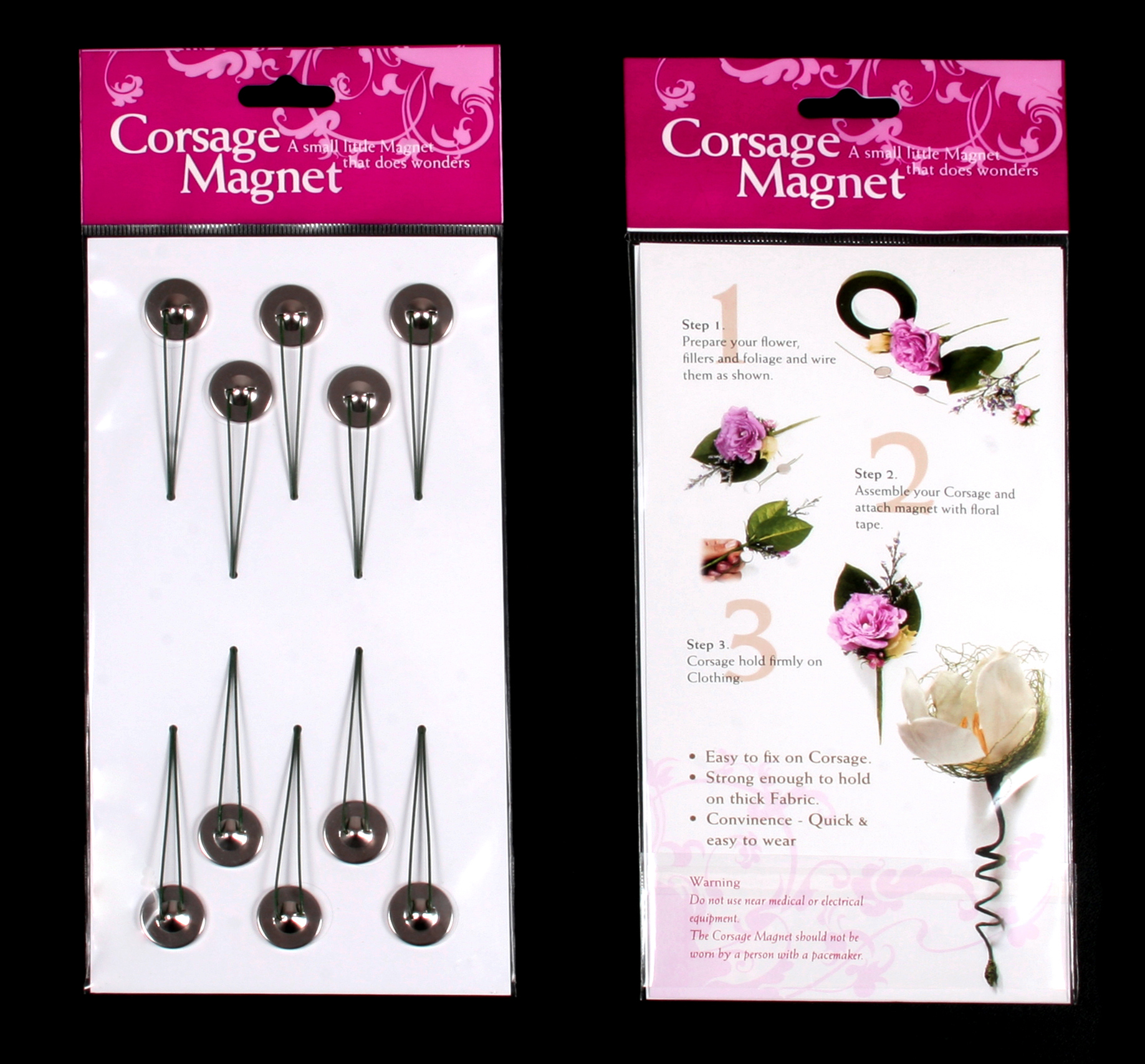 , The Complete Guide to Corsage Magnets