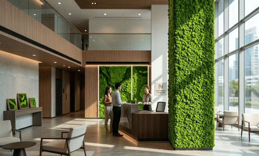 , Why Vertical Green Features Are Becoming a Popular Choice for Modern Interiors