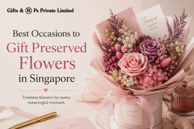 Preserved Flowers in Singapore